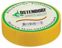 Изолента "Ostendorf", 19 мм*20 м, желтая
