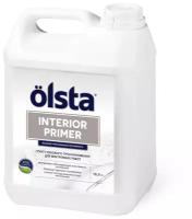 Грунтовка укрепляющая Olsta Interior Primer, 10.35 кг, 10 л, бесцветный