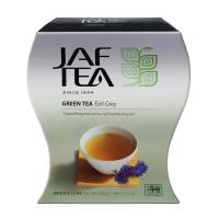 Чай зелёный JAF TEA Earl Grey листовой с ароматом бергамота, 100 г