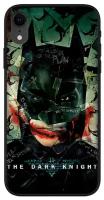 Deppa Чехол TPU для Apple iPhone XR, черный, Batman04