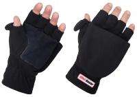 Зимние перчатки-варежки мужские Higashi Wind Master черные
