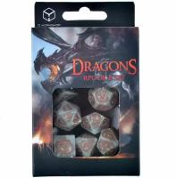 Набор кубиков Dragons, 7 шт., Quartz