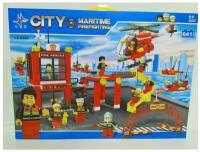 Конструктор City Maritime FIREFIGHTING Морская пожарная служба LXA340 совместим с лего (LEGO)