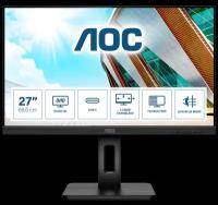 Монитор Aoc 27" Professional Q27P2CA черный IPS LED 4ms 16:9 DVI HDMI M/M матовая HAS Pivot 1000:1 300cd 178гр/