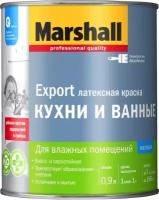 Краска Marshall Export кухни И ванные цвет Белый Матовая BW 0.9 л