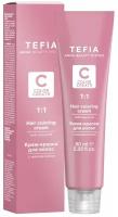 Tefia Color Creats крем-краска для волос Hair Coloring Cream with Monoi Oil, 12.1 суперосветляющий экстра пепельный, 60 мл
