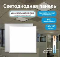 Светильник потолочный светодиодный встраиваемый Philips LED-панель RC048B LED32S/840 PSU W60L60 36W