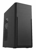 Foxline Корпус c блоком питания 450 Ватт/ Case Foxline FL-302-FZ450-U32 ATX case, black, w/PSU 450W 8cm, w/2xUSB2.0+2xUSB3.0, w/pwr cord, w/o FAN