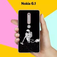 Силиконовый чехол на Nokia 6.1 Пылесос / для Нокия 6.1