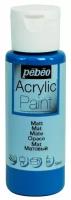Краски акриловые PEBEO Acrylic Paint декоративная матовая 59 мл 097832 зеленовато-голубой