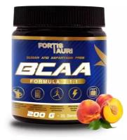 Аминокислотный комплекс FortisTauri BCAA Formula 2:1:1, персик, 200 гр