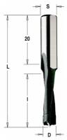 Фреза HW для дюбельного фрезера MAFELL 10x30x58 Z2 S8 RH CMT 312.100.11