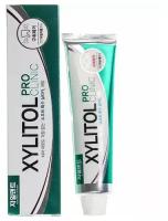 Mukunghwa Зубная паста лечебно-профилактическая укрепляющая эмаль Xylitol Pro Clinic с экстрактами трав, 130 г