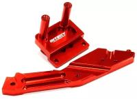 Rear Anti-Bending Plate for HPI 1/10 Bullet MT & Bullet ST Integy T8692RED