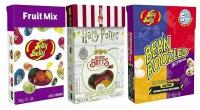 Конфеты Jelly Belly коробка Fruit Mix 35 гр. + Гарри Поттера Bertie Bott's 35 гр. + Ассорти Bean Boozled 45 гр. (3 шт