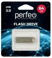 USB Флеш-накопитель USB накопитель Perfeo 3.0 64GB M08 Metal Series