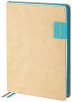 Ежедневник-планер (планинг) / записная книжка / блокнот недатированный А5 (138х213 мм), Brauberg Aim, под кожу, 136 листов, розовый, 113420