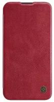 Чехол Nillkin Qin Pro Leather Case для Apple iPhone 14 Pro Max Red (красный)