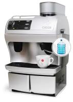 Кофемашина Gaggia Logic Office Autocappuccino 900g, серебристый/черный