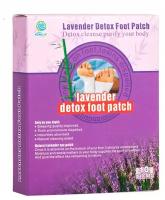 Пластырь - детокс на стопы с лавандой Lavender Detox Foot Patch Kongdy (5 пар/10 шт.)