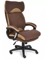 Кресло офисное TetChair DUKE, flock / fabric, brown / bronze, 6/TW-21