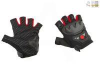 Перчатки без пальцев (mod:MC-29D,size:XL, красные) "SCOYCO"