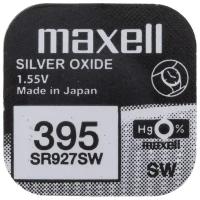 Батарейка MAXELL R395 (SR927SW), 1.55 В