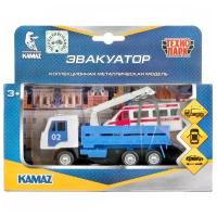 Машина металл. "KAMAZ эвакутор", 12 см, дв., подв.дет., инерц. + скорая, 7,5 см SB-19-29-D-W 7154149