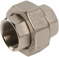 Соединитель с накидной гайкой (американка) FF 3/4"(10/50) Valtec VTr.340.N.0005