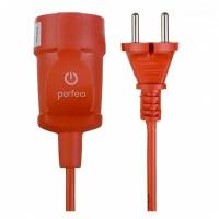 Удлинитель на рамке без заземления Perfeo RuPower 1 Sockets 20m Orange PF_C3264