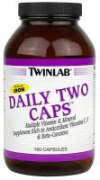 Витамины комплексные Twinlab Daily One caps with Iron 180 капс