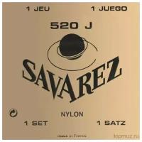 Струны для классических гитар SAVAREZ TRADITIONAL 520 J, 29-44