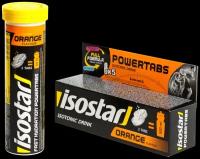 Изотонические смеси, Isostar, Powertabs, 10 шипучих таблеток, Апельсин