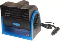 Вентилятор HX-301 16см (6") 12V (9/13W) диммер, безлопастной, black/blue MITCHELL