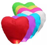 Небесный фонарик - Сердце Желаний (разноцветные 3 шт