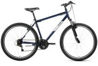 Велосипед ALTAIR MTB HT 27,5 1.0 (27,5" 21 ск. рост. 19") 2022, темно-синий/серебристый, RBK22AL2713