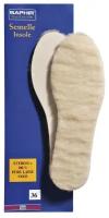 Стельки для обуви из шерсти Saphir Semelle Insole Everest 100% Pure Laine Wool 46 размер