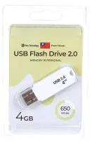 Флешка USB 2.0 Exployd 4 ГБ 650 ( EX-4GB-650-White )