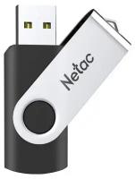 USB флешка Netac U505 256Gb silver/black USB 3.0 (NT03U505N-256G-30BK)