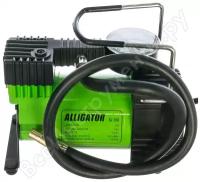 ALLIGATOR Компрессор автомобильный аллигатор, металлический, 12V, 120W, производ-сть 30 л. мин, пере одники для накач, сумка, 1 8 AL-350