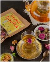 Травяной чай листовой "Баланс здоровья" Traviattika "Крымские травы", 25 г, целебный сбор, рассыпной, фиточай, для здоровья