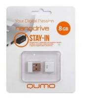 USB флэш QUMO 18322 8GB 8 Гб, белый