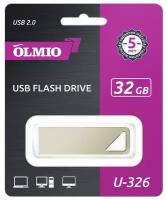 Флешка USB 32GB, U-326, USB2.0, OLMIO