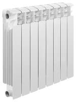 Радиатор биметаллический Rifar Base 500 мм 8 секций 1 дюйм боковое подключение белый