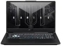 17.3" Ноутбук ASUS TUF Gaming A17 FA706IHRB-HX045 1920x1080, AMD Ryzen 5 4600H 3 ГГц, RAM 16 ГБ, DDR4, SSD 512 ГБ, NVIDIA GeForce GTX 1650, без ОС, 90NR07D5-M002P0, темно-серый