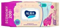 AURA Ultra Comfort Влажные салфетки для детей 60шт (5 уп в наборе)