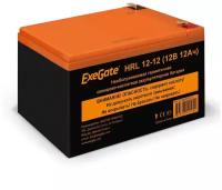 Exegate HRL 12-12 (12V, 12Ah) для UPS EX285661RUS