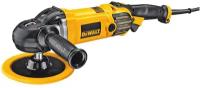 Полировальная машина DEWALT DWP849X-QS диски 150/180/230 мм х M14 1250 Вт 2 скорости регулировка оборотов 0-600/3500 3.0 кг