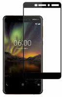 Защитное стекло 5D Glass Pro для Nokia 6.1 черное