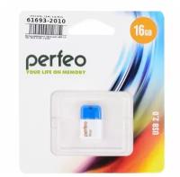 USB-накопитель (флешка) Perfeo M04 16Gb (USB 2.0), синий